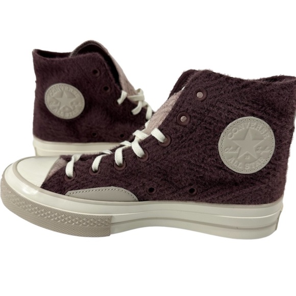 Converse | Chuck Taylor 70 Fuzzy Utility Hi Top Sneakers | 8 Women 6 Men New in - Picture 9 of 14